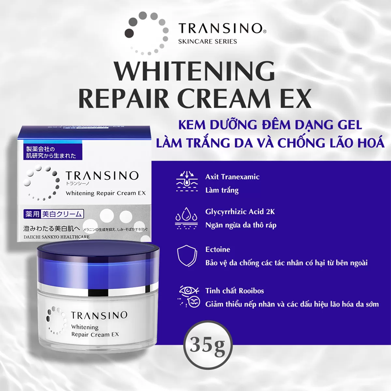 Kem dưỡng da Transino Whitening Nội địa Nhật