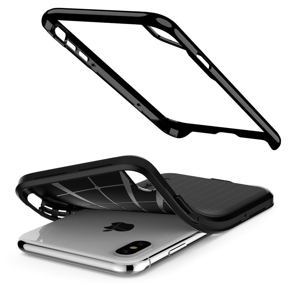 Ốp lưng iPhone Xs max Spigen Neo Hybrid chống sốc