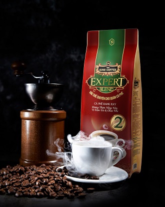 Cà Phê Rang Xay Expert Blend KING COFFEE - Túi 500g