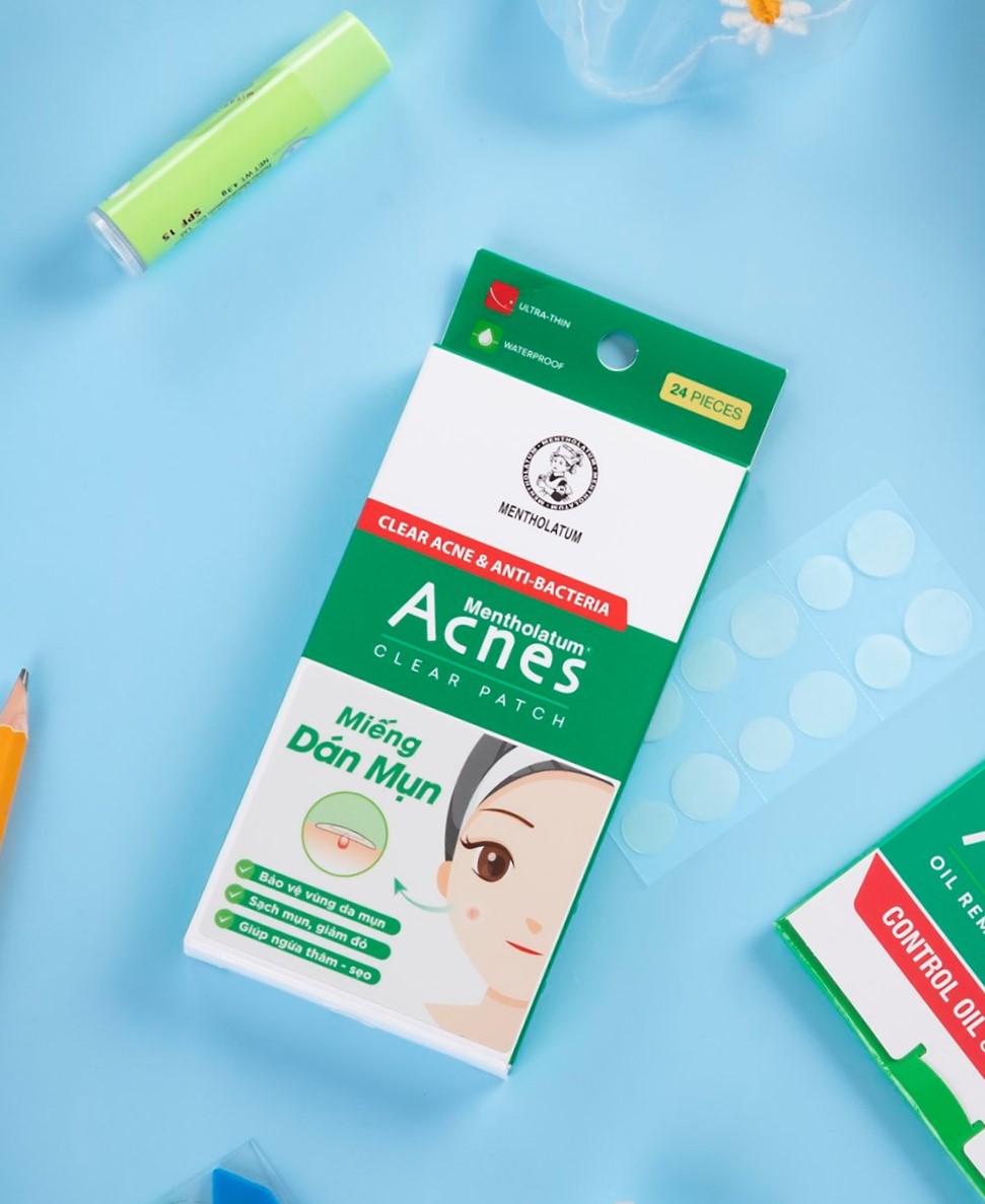 Miếng Dán Mụn Acnes Clear Patch 24 Miếng Hasaki Sản phẩm chính hãng