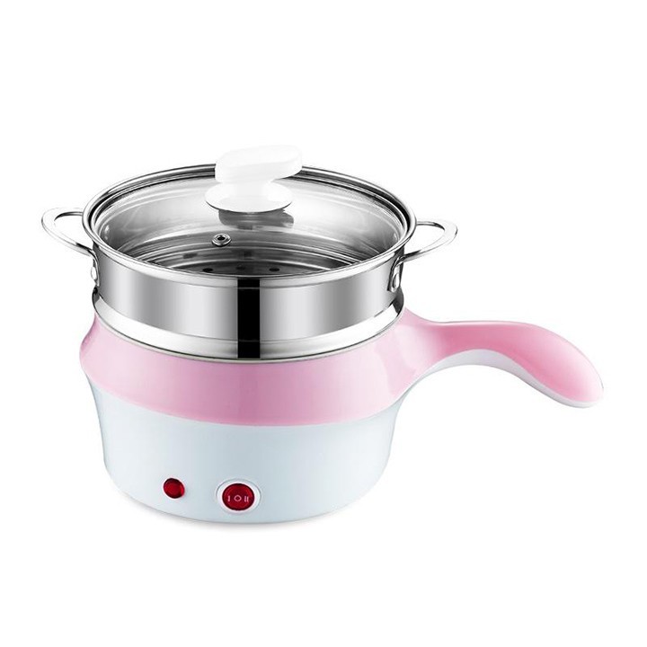 Nồi Lẩu Mini 2 Tầng Đa Năng Có Tay Cầm