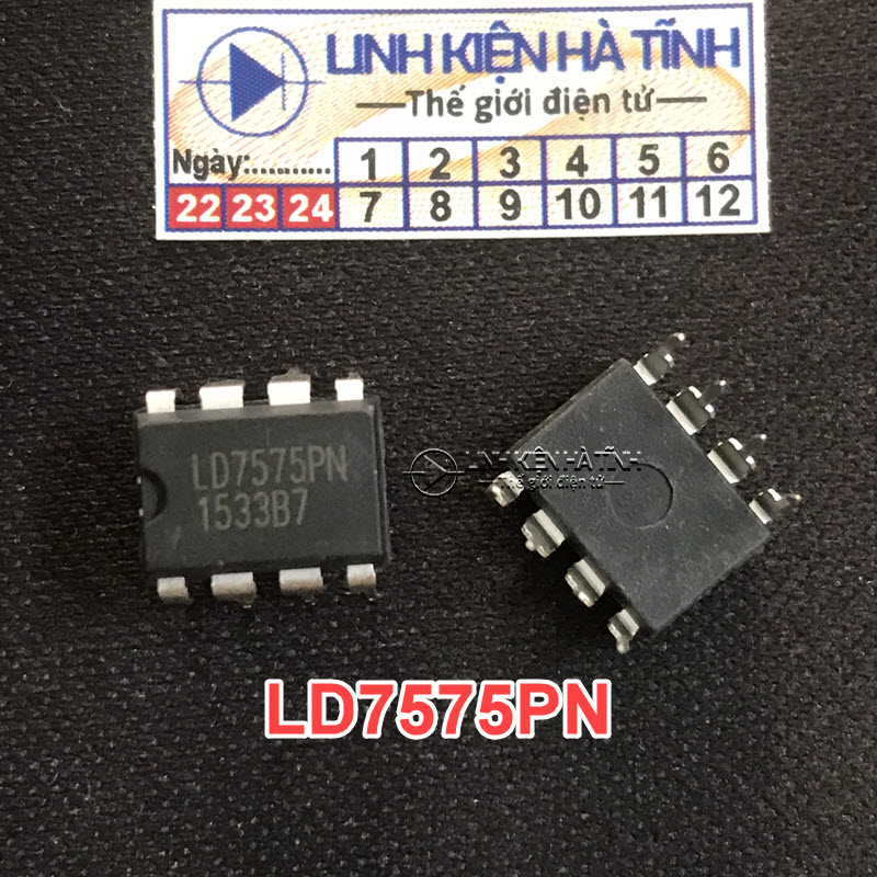 3 con IC nguồn LD7575PN LD7575 DIP-8
