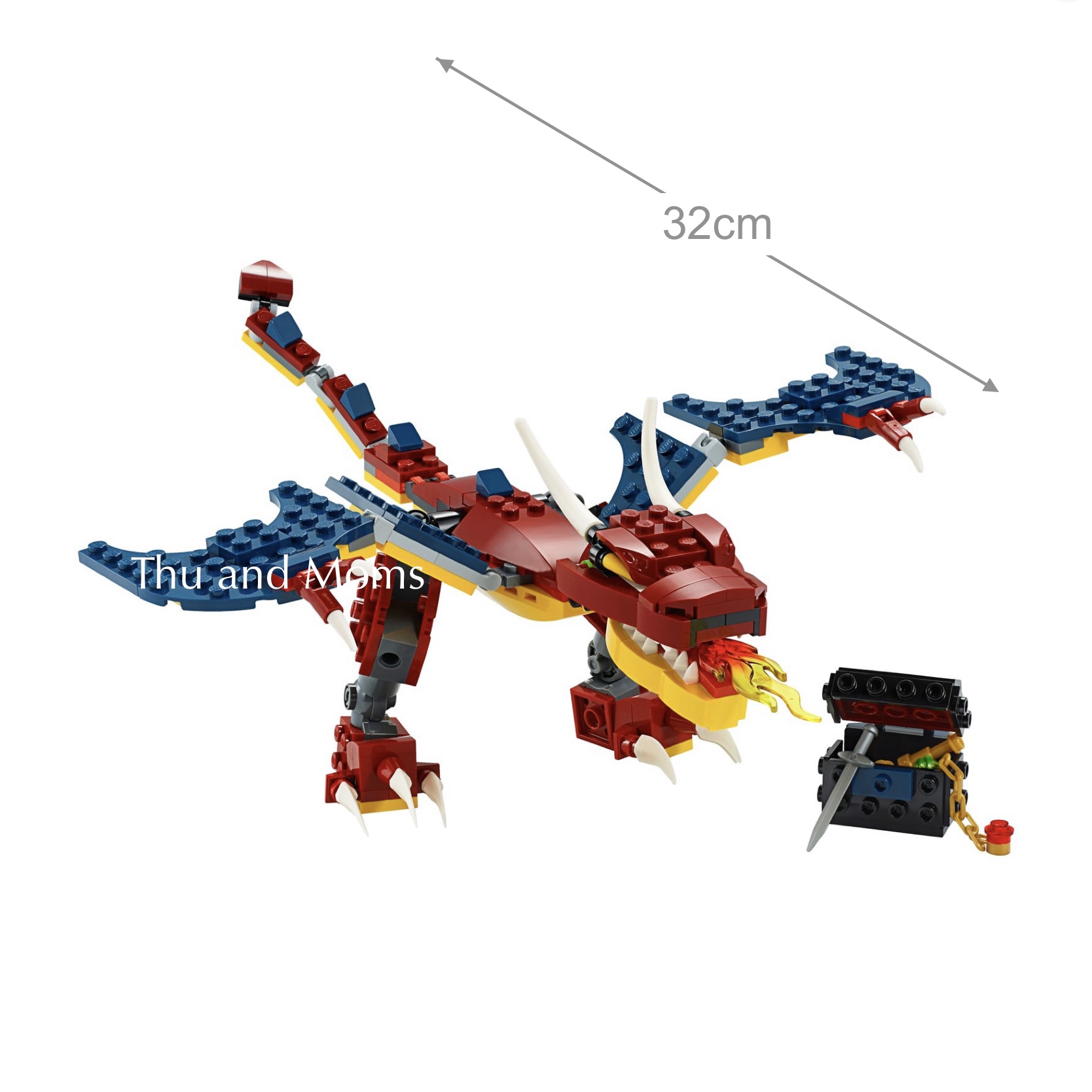 Lego Creator 31102 rồng lửa