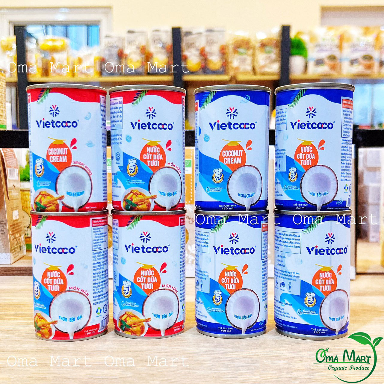 Nước cốt dừa tươi Vietcoco 160ml