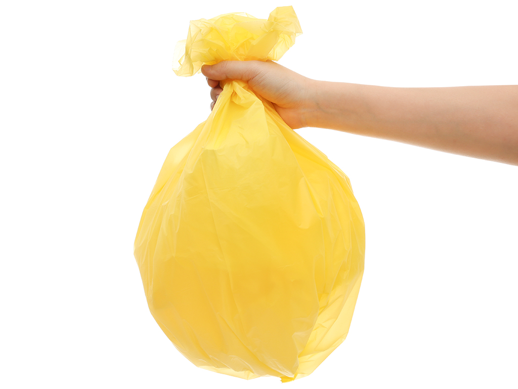 Túi đựng rác cuộn tự hủy nhiều màu ( 3 cuôn)