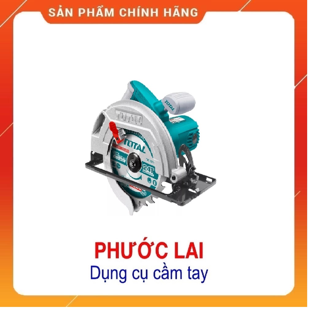 Máy cưa đĩa tròn 1600W Total TS1161856