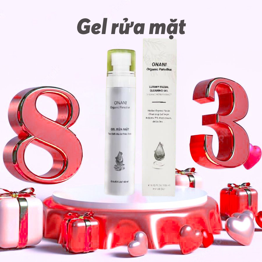 GEL RỬA MẶT – Tinh Chất Hữu Cơ Thảo Dược – 100ml