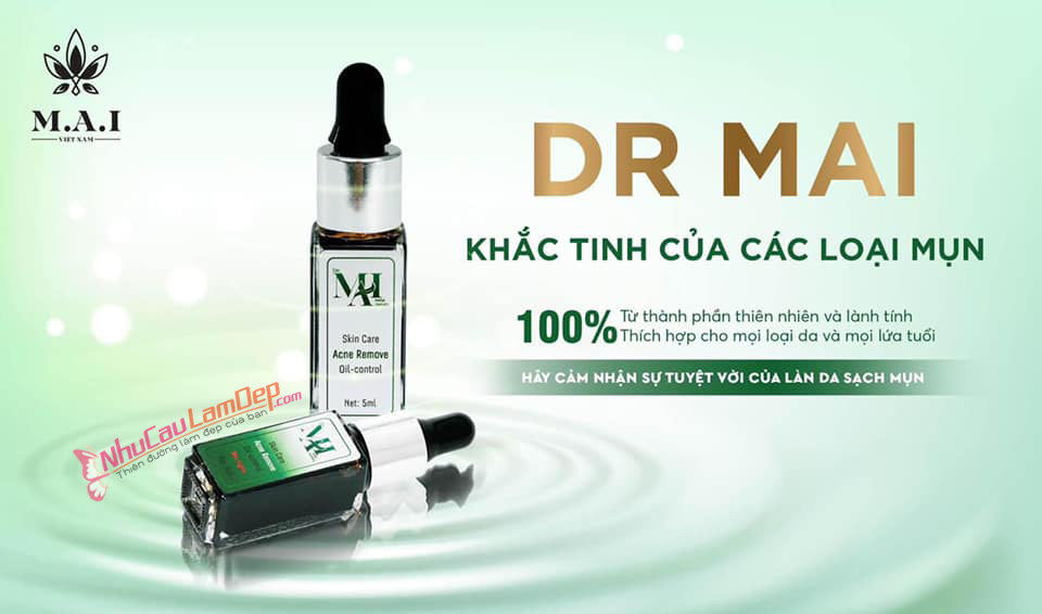 Serum Dr Mai Mix, Tri MỤn Và Thâm Hiệu Quả