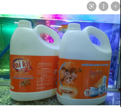 Combo 2 chai nước rửa chén Dni Kint hương quế ( 3600ml/1 chai)