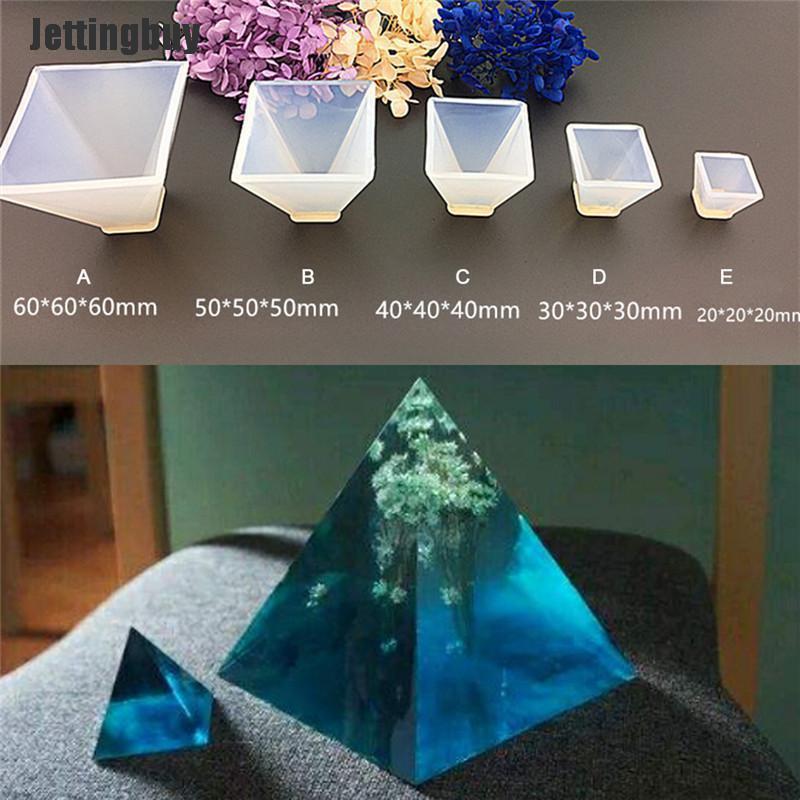 Pyramid Silicone Mould Diy Resin Decorative Mold Craft Jewelry Making Mold   Type A