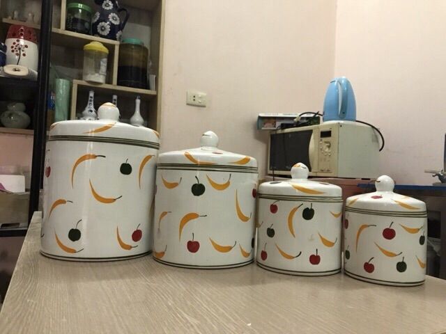 Hũ muối dưa cà nhiều hoạ tiết