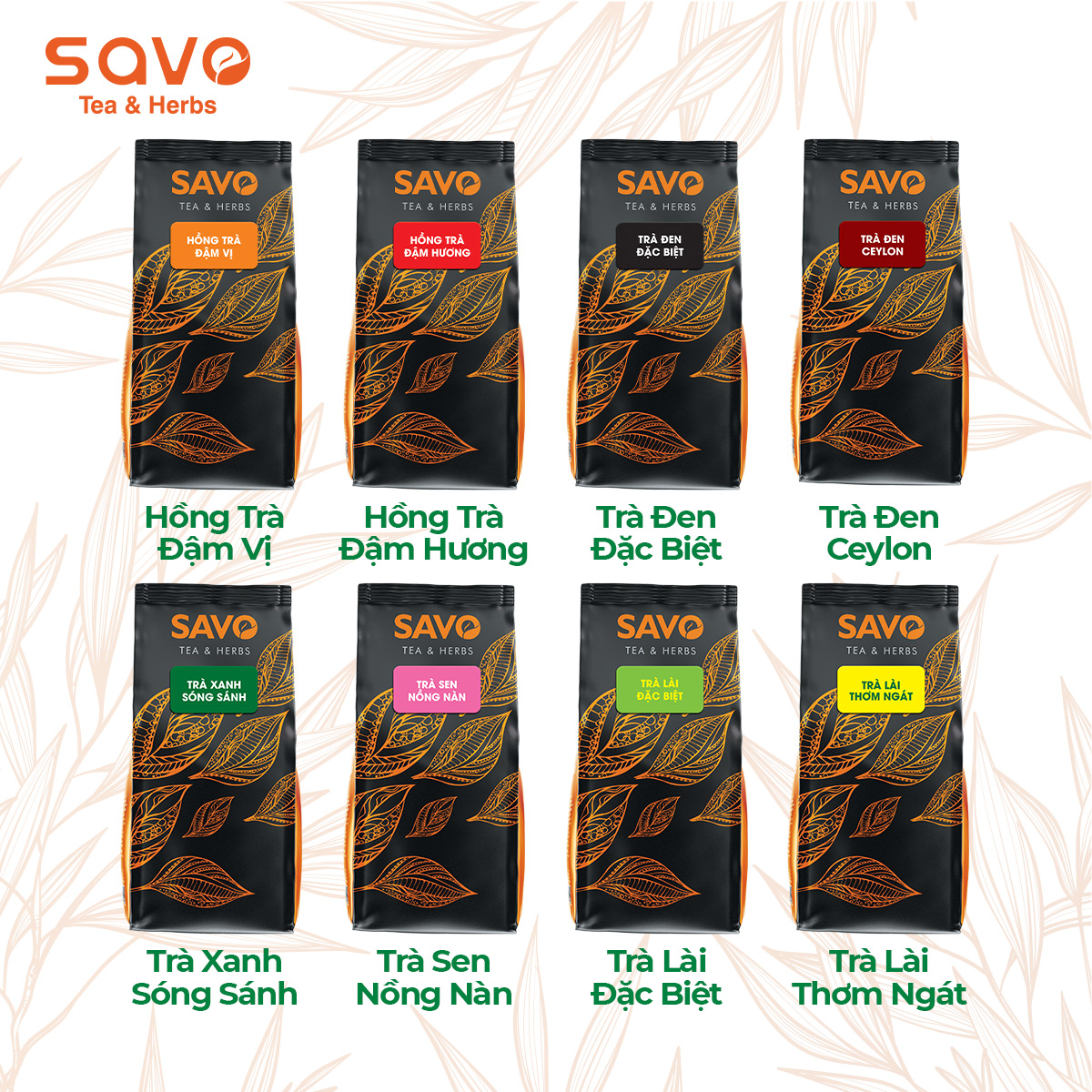 Trà SAVO Lài Đặc Biệt - Túi 500gr