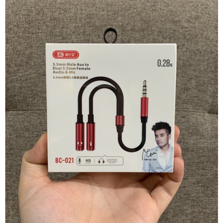 Jack Chuyển 3.5 Sang Audio và Mic