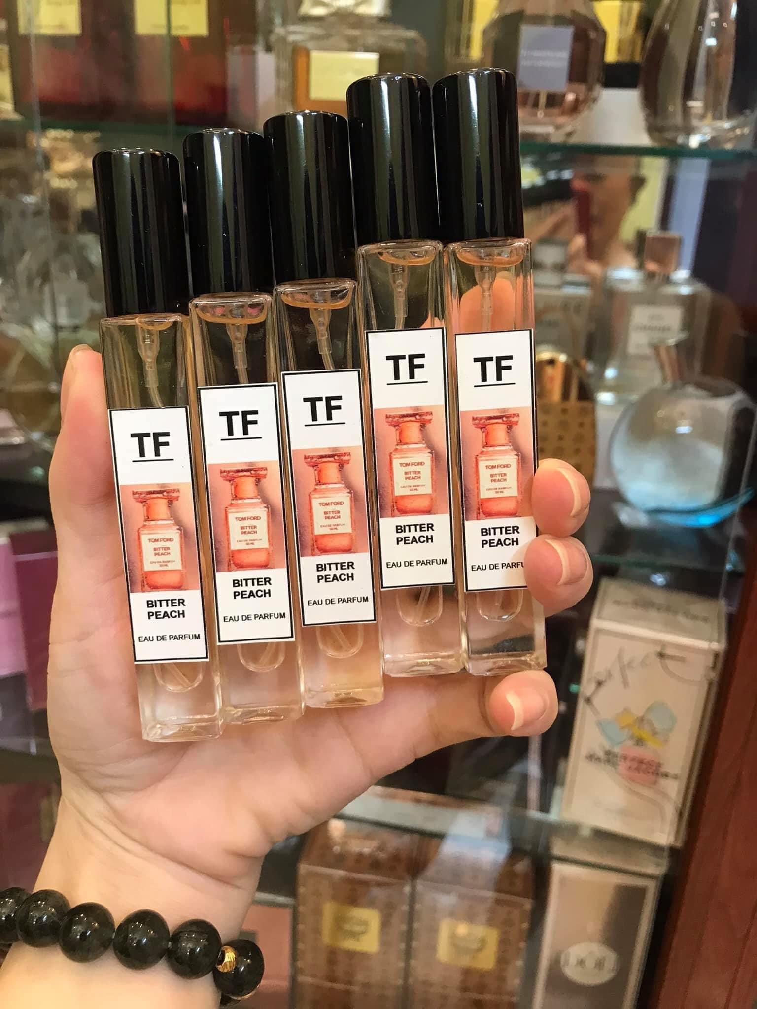 Nước hoa tom ford bitter peach - oud wood - lost cherry - soleil blanc - rose prick - fabulous 10ml