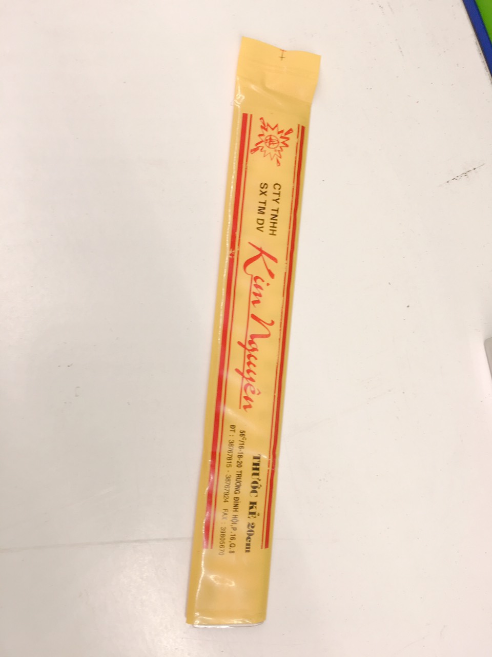 LỐC 10 THƯỚC CỨNG KIM NGUYÊN 20CM
