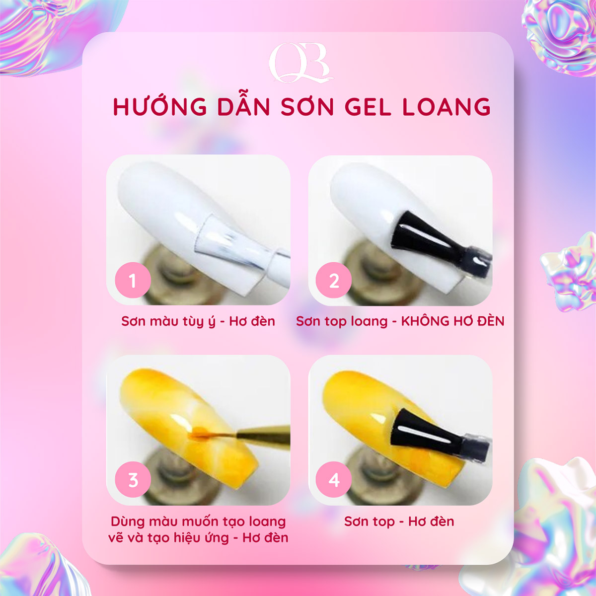 Sơn gel loang Vinimay