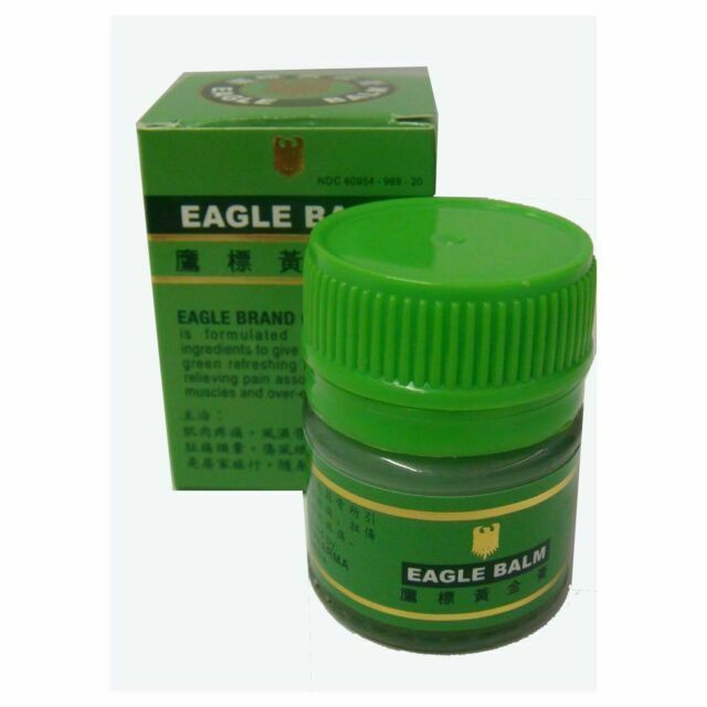[HCM]Dầu cù là Xanh Con Ó Eagle Balm 20g - Singapore