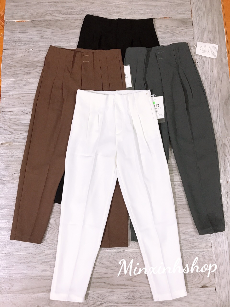 Quần Baggy 2 Khuy Cạp Liền Mẫu Mới Mã457