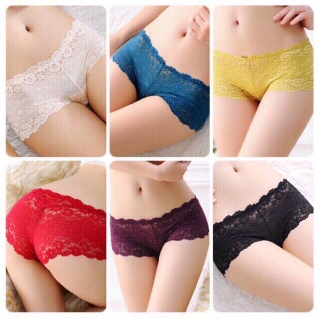 Pants thigh stretchy lace 4 way free size
