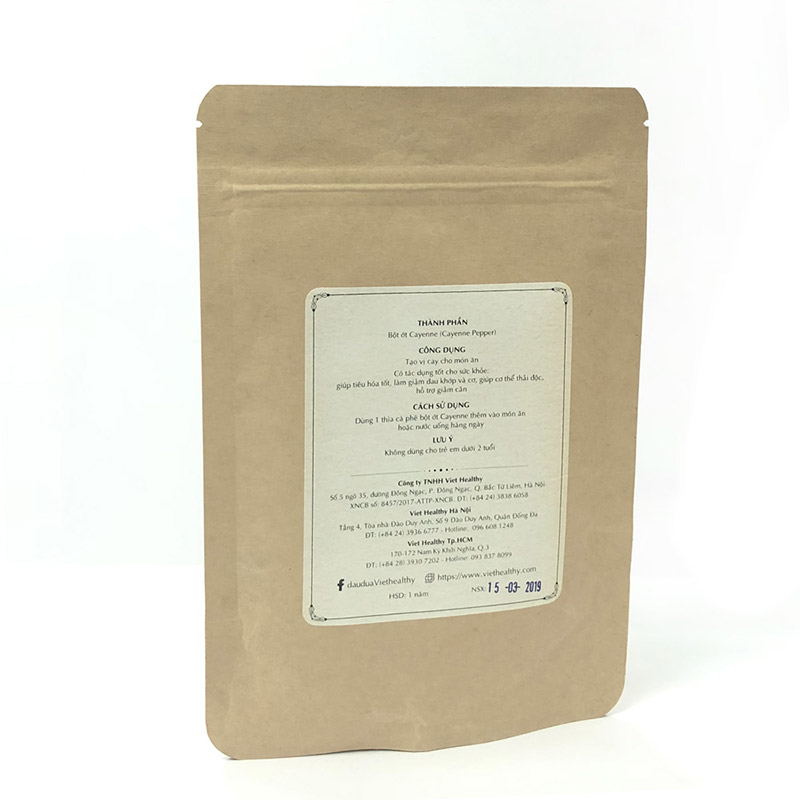Bột ớt Cayenne Pepper 100g