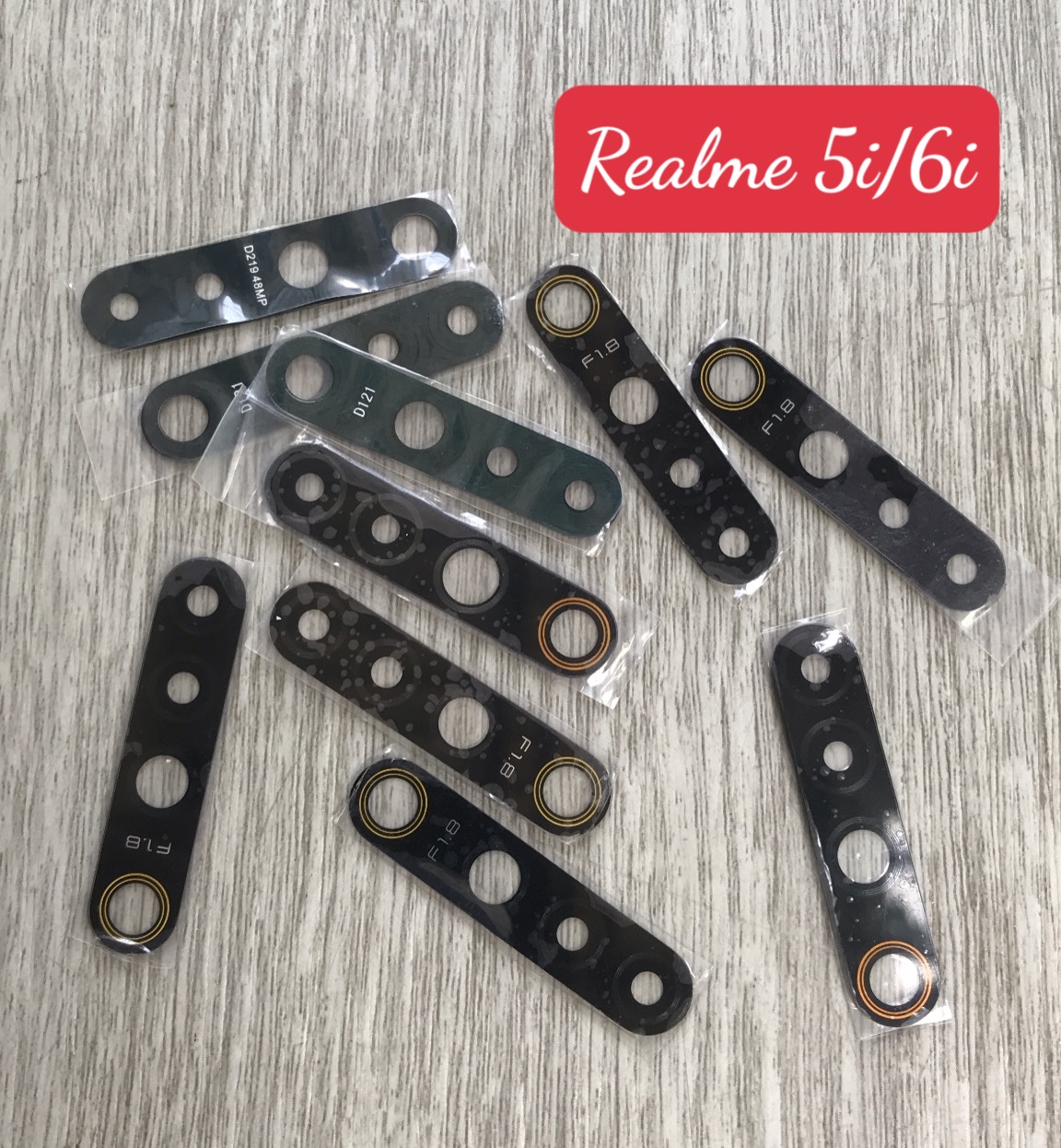 kính camera realme 5i / realme 6i / realme 5 ( mảnh kính rời)