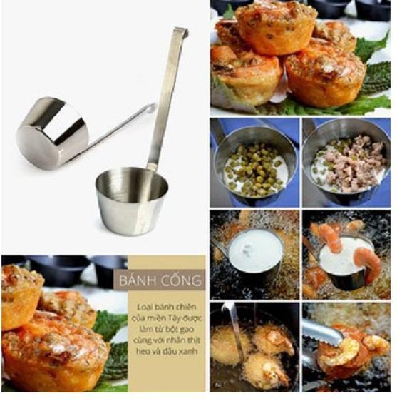 Bộ 5 cái khuôn inox làm bánh cóng