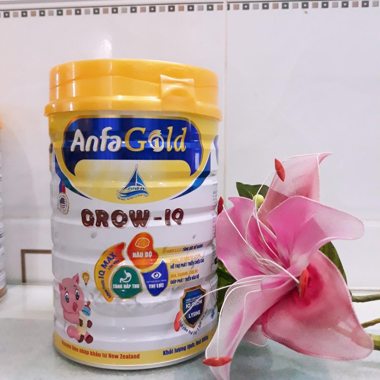 sữa tăng chiều cao cho trẻ anfa gold  lon 900g