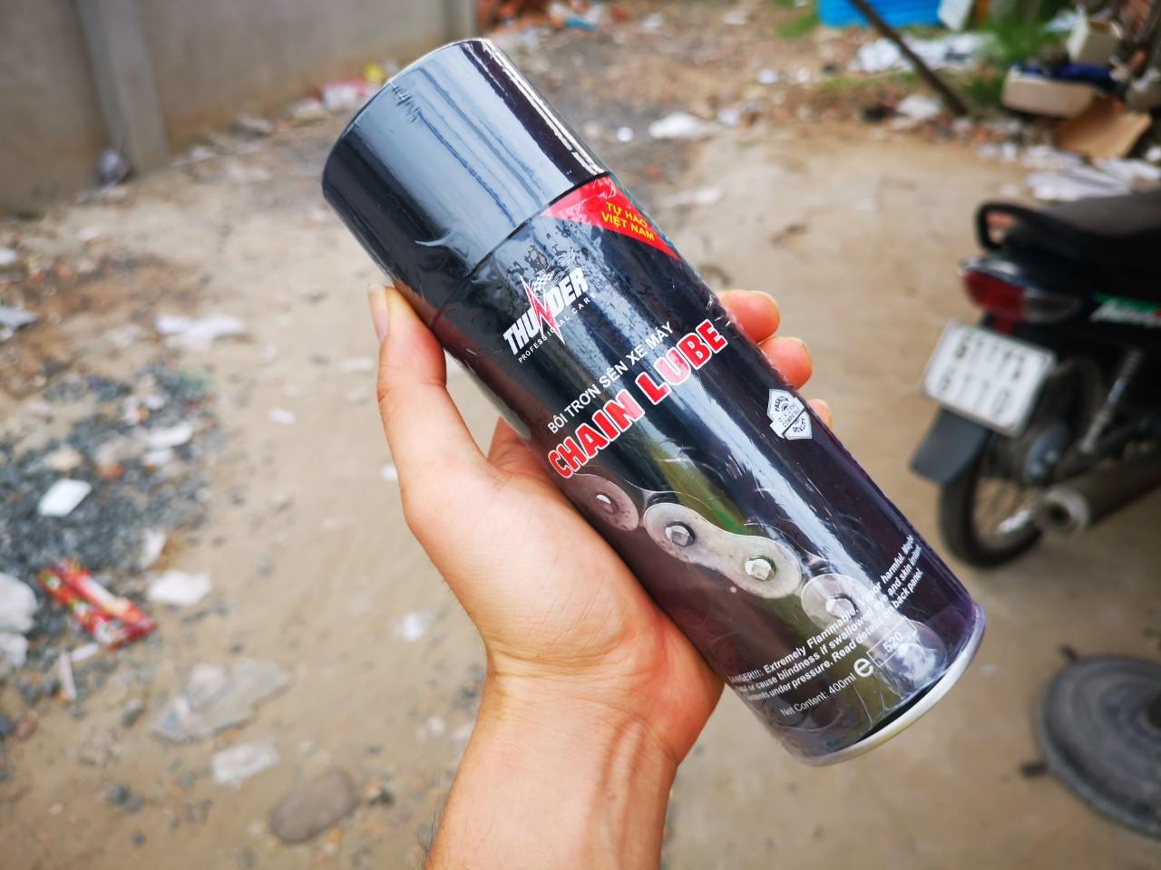 [HCM]Dung Dịch Bảo Dưỡng Sên Thunder Chain Lube 400ml