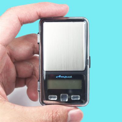 Cân Tiểu Ly Điện Tử APTP 445 100g 0.01 Kiểu Mp3 ( Màu Đen )