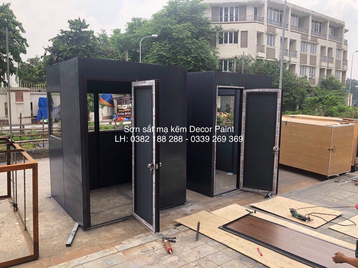 Sơn 2k màu đen Decor Paint