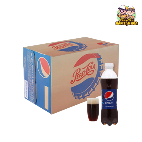 6 chai nước ngọt Pepsi Cola 390ml