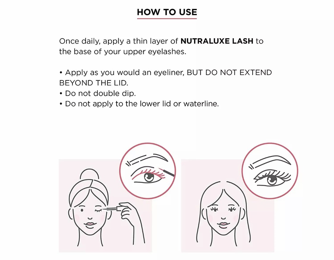 Dưỡng mi Nutraluxe Lash MD - hàng nhập Mỹ (Full size 4,5 ml)