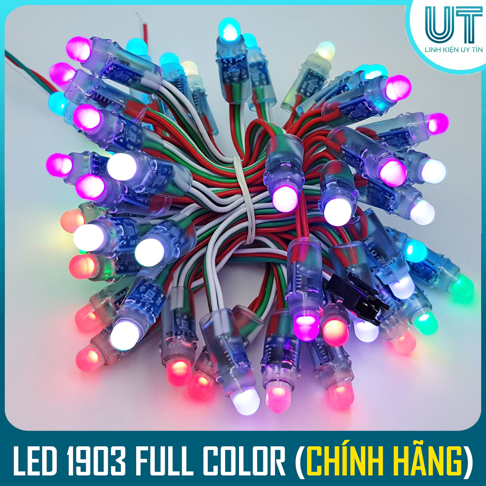 LED Dây 1903 Fullcolor Chống Nước ( Dây 50 Bóng )