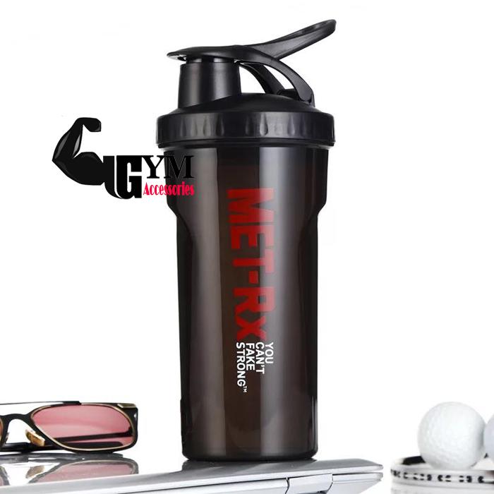 Bình lắc bình tập gym shake bottle Met-RX