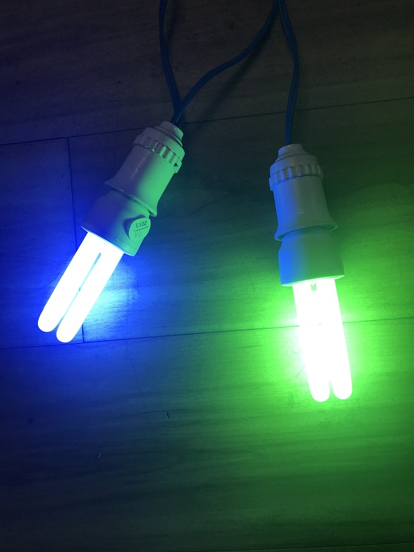 Bóng Đèn Compact 2U 11W Ánh Sáng Xanh