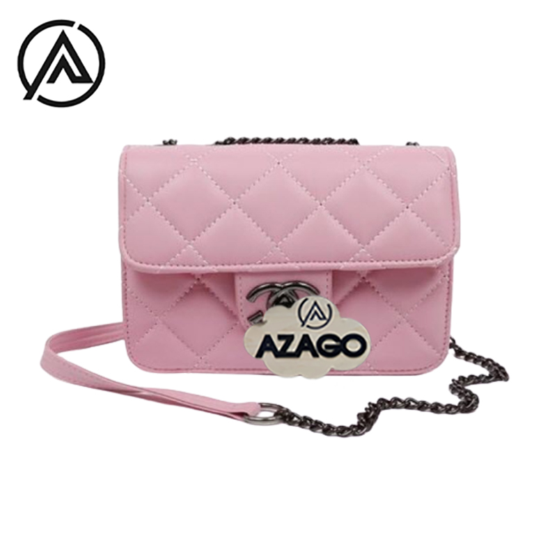 TÚI DA VÂN TÚI ĐEO CHÉO TÚI HỘP THỜI TRANG DÀNH CHO NỮ  TÚI DA TRẺ TRUNG AZDT118 - THƯƠNG HIỆU AZAGO