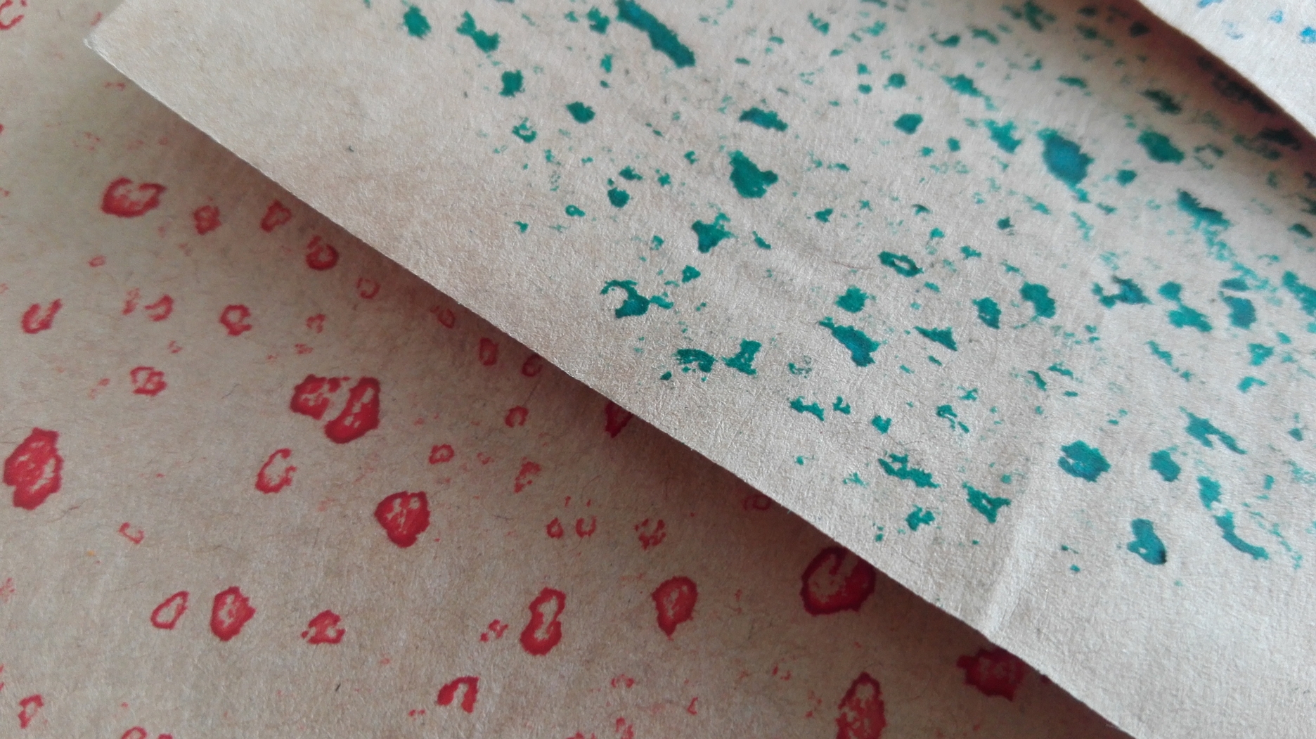 GIẤY KRAFT MẠ CƯỜM - DOTTED ORIGAMI KRAFT PAPER