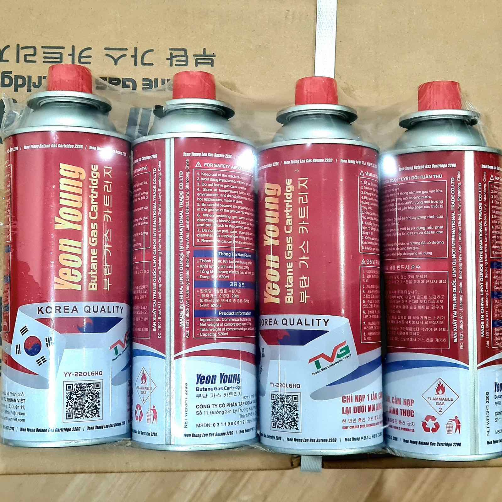 [SHIP HOẢ TỐC HCM] Bình Ga Mini Yeon Young Dùng Cho Mọi Loại Bếp Ga Mini