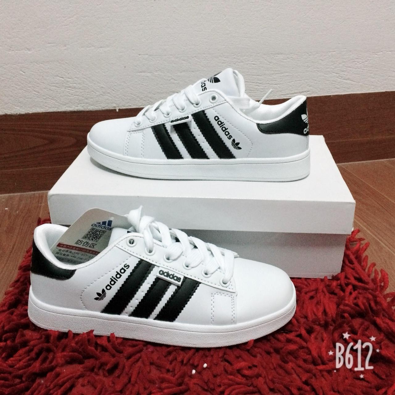 [SALE OFF] Giày Adiidas 3 vạch Nam + Nữ (full size)
