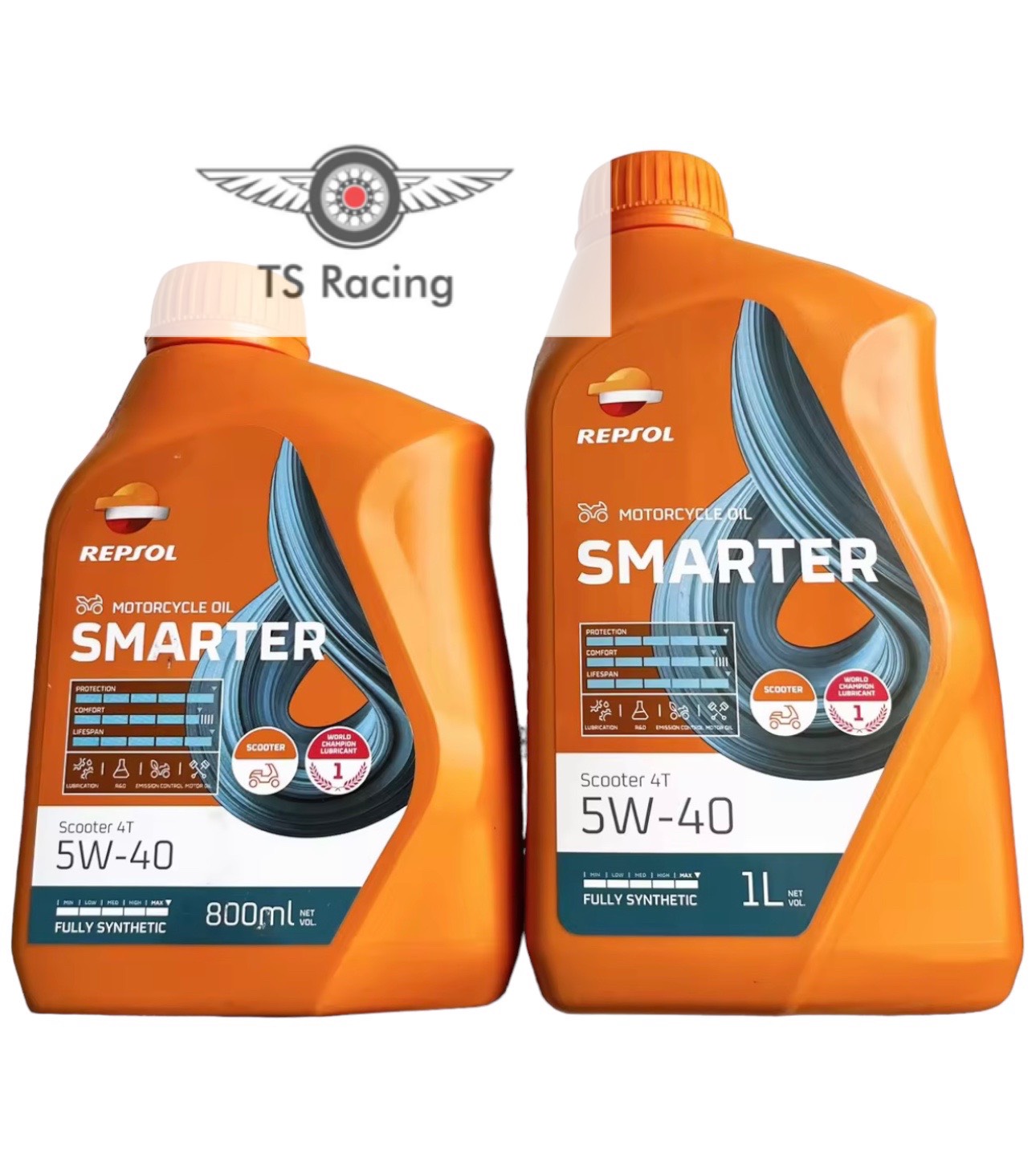 Nhớt repsol smarter 5w40 0.8l 1.0l
