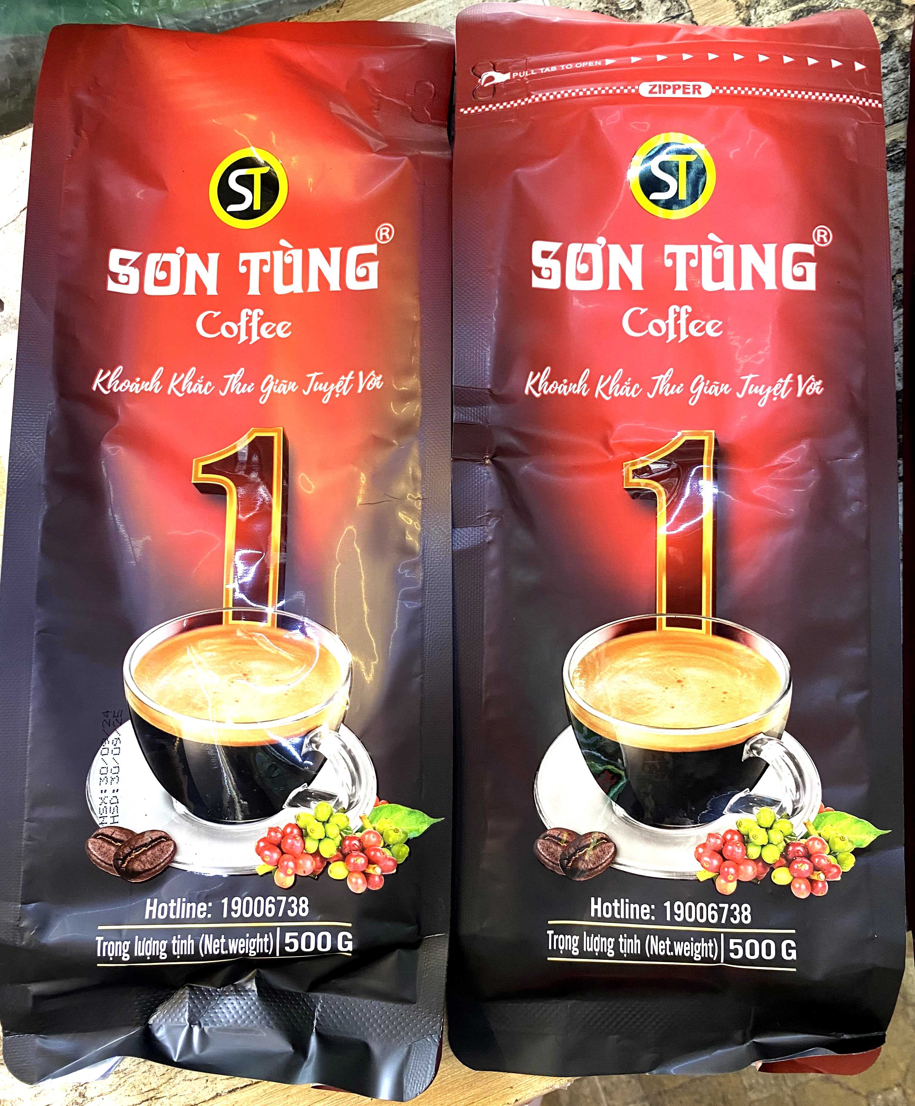 CÀ PHÊ XAY SƠN TÙNG SỐ 1.2.3.4 500gr