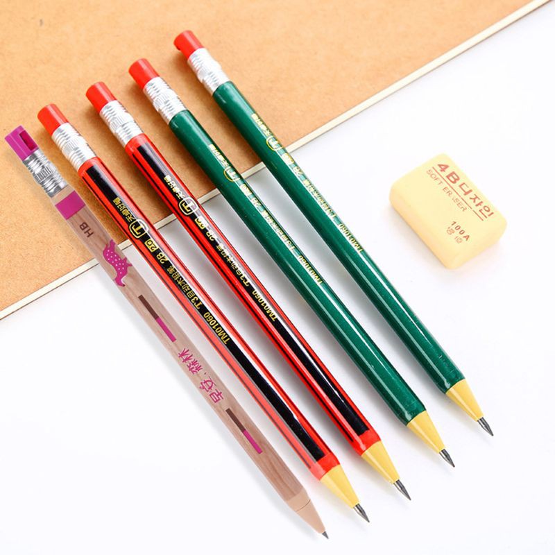 Bút chì bấm 2.0 sọc đỏ xanh