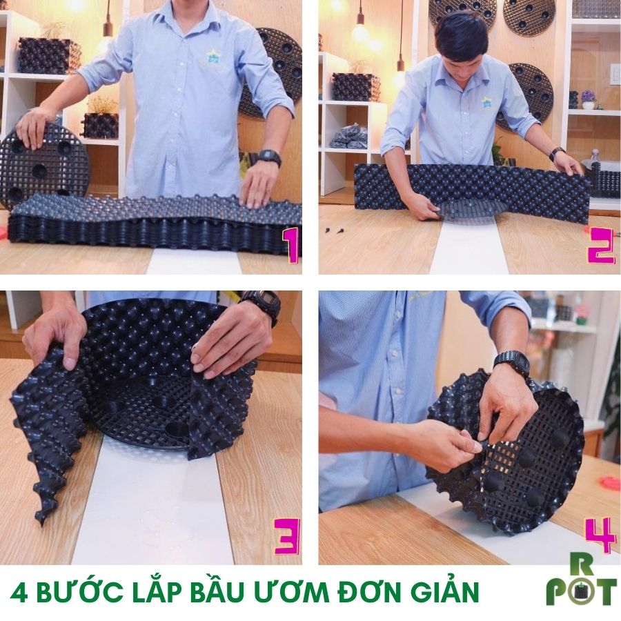 Ốc vặn bầu ươm cây thông minh ROPOT