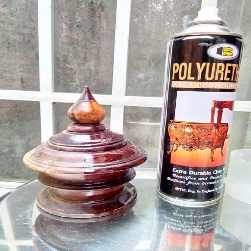 Sơn xịt bóng gỗ - sơn xịt PU Polyurethan Bosny