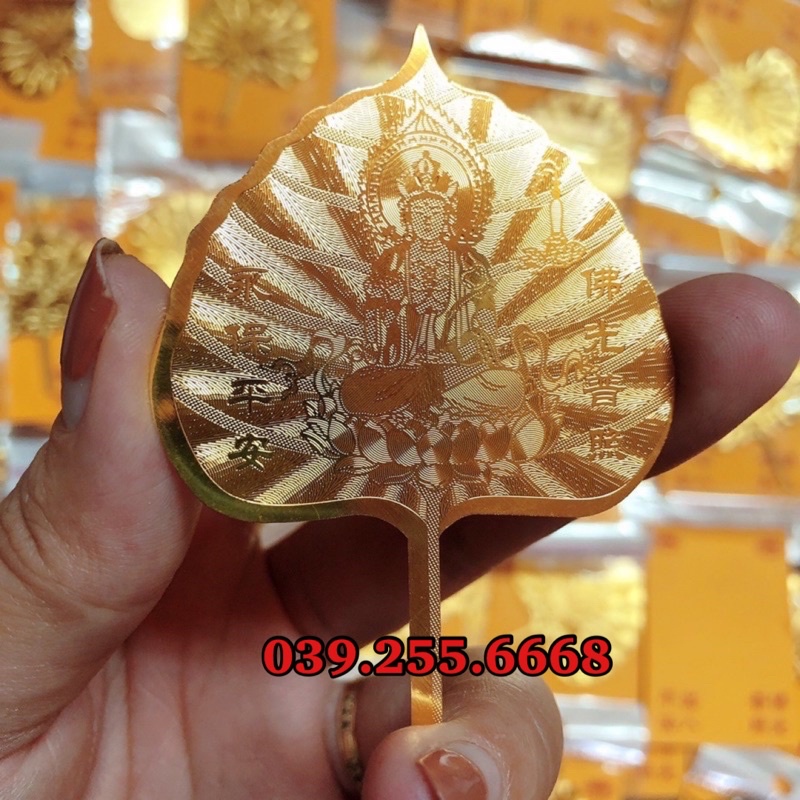 Lá Bồ Đề Mạ Vàng Cao Cấp Giá Sỉ