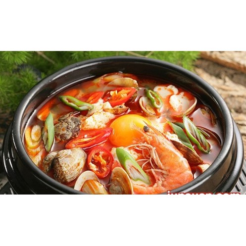 Nước Cốt Hải Sản Hàn Quốc 1Kg - 해물맛진국