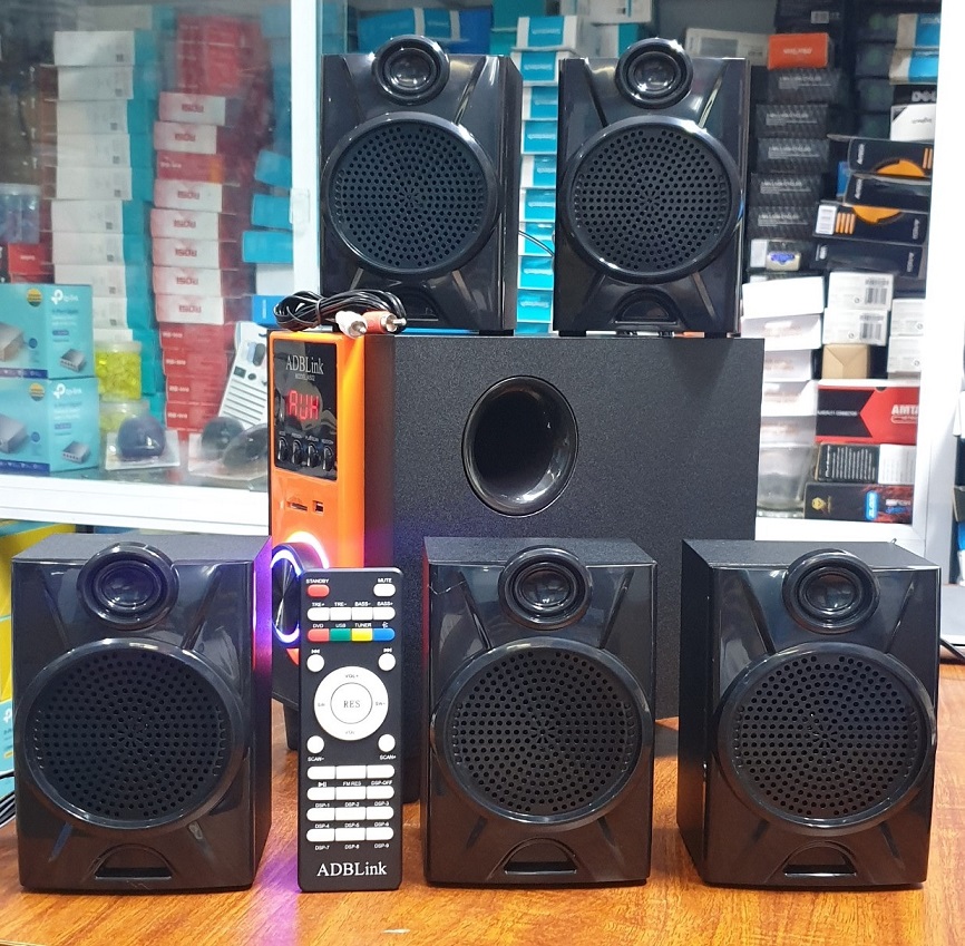 Loa Vi Tính 5.1 ADBLink A502( Bluetooth - FM , Thẻ Nhớ , Usb )