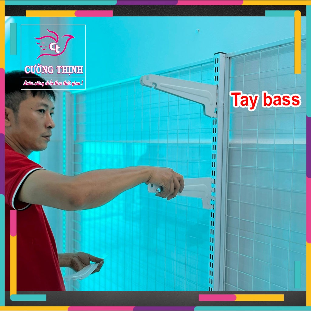 Tay Đỡ Kệ Siêu Thị, Tay Bát Mâm Kệ