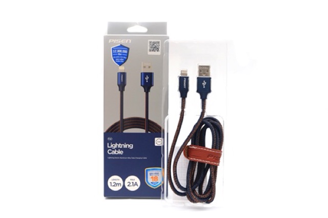 Cáp Bọc Vải Pisen Lightning Cowboy 1200m -