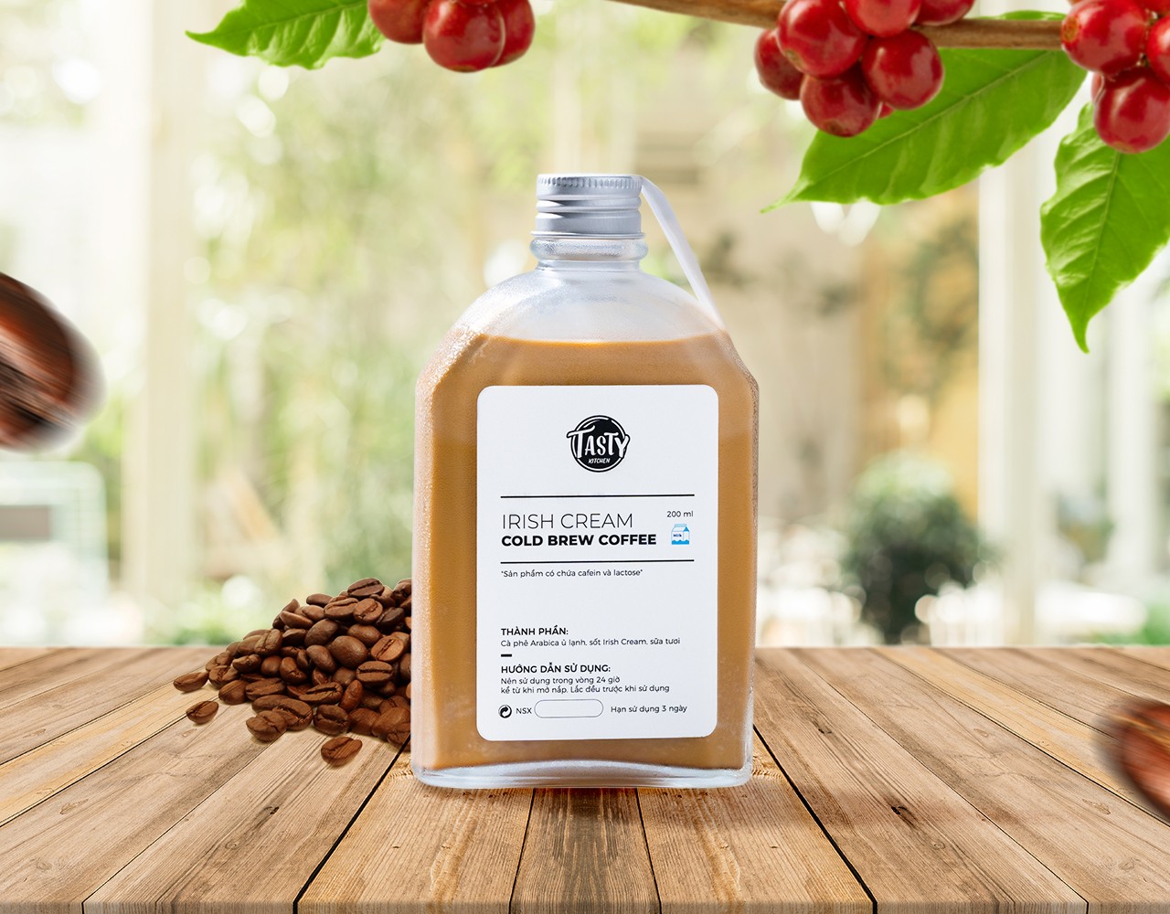 [ chỉ giao HCM ] Irish cream cold brew coffee 200ml